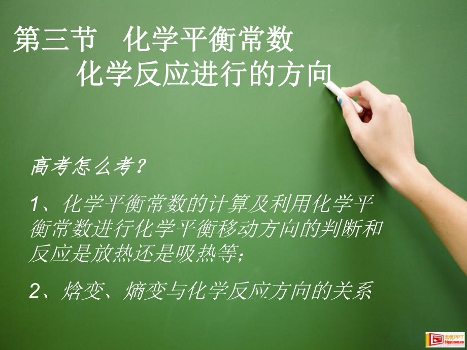 化学平衡常数-化学反应进行的方向(公开课)课件.ppt_第1页