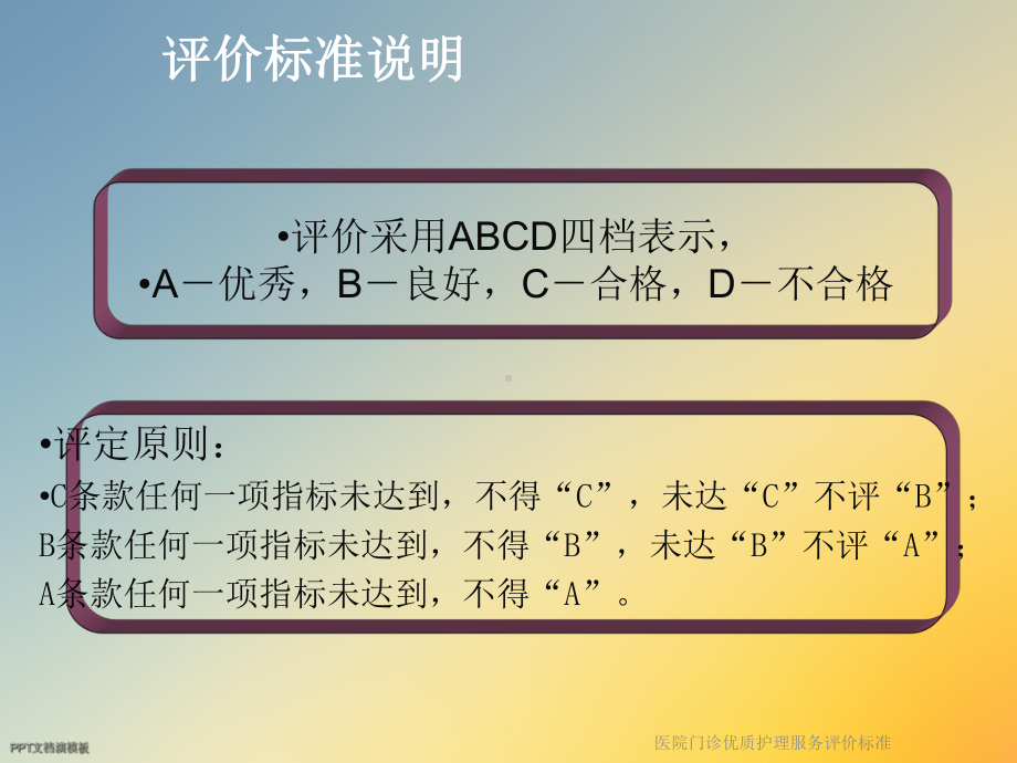 医院门诊护理服务评价标准课件.ppt_第2页