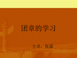 团章的学习课件.ppt