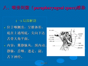 八咽旁间隙parapharyngealspace感染课件.ppt