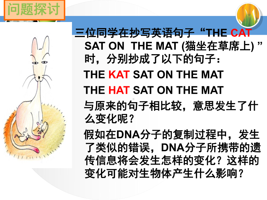 基因突变和基因重组(优质课)课件.ppt_第3页