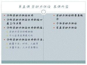 劳动经济学-劳动力供给-p-课件.ppt