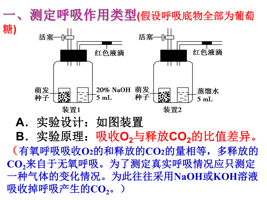 光合作用与呼吸作用中液滴移动问题小结-(共13张)课件.ppt_第3页