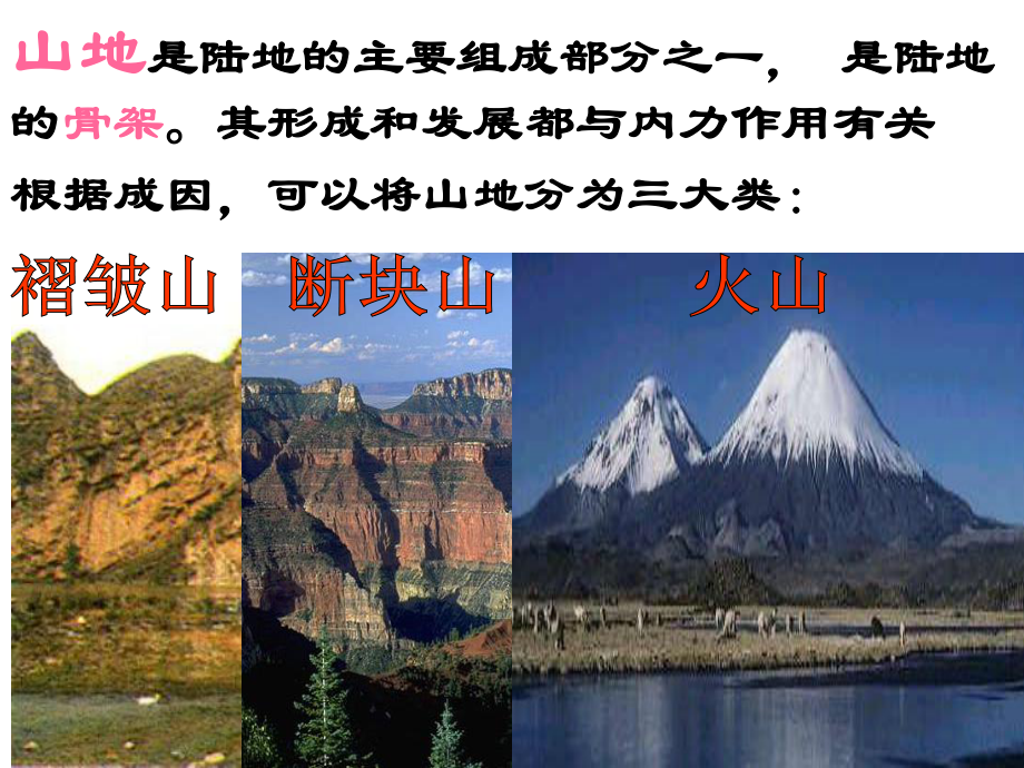 地理人教版必修一42山地的形成课件.ppt_第2页