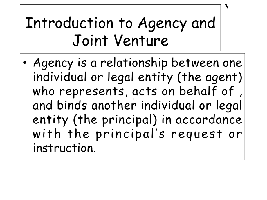 商务英语听说(第二册)Programme-3-Agency-and-Joint-Venture[精]课件.ppt_第3页