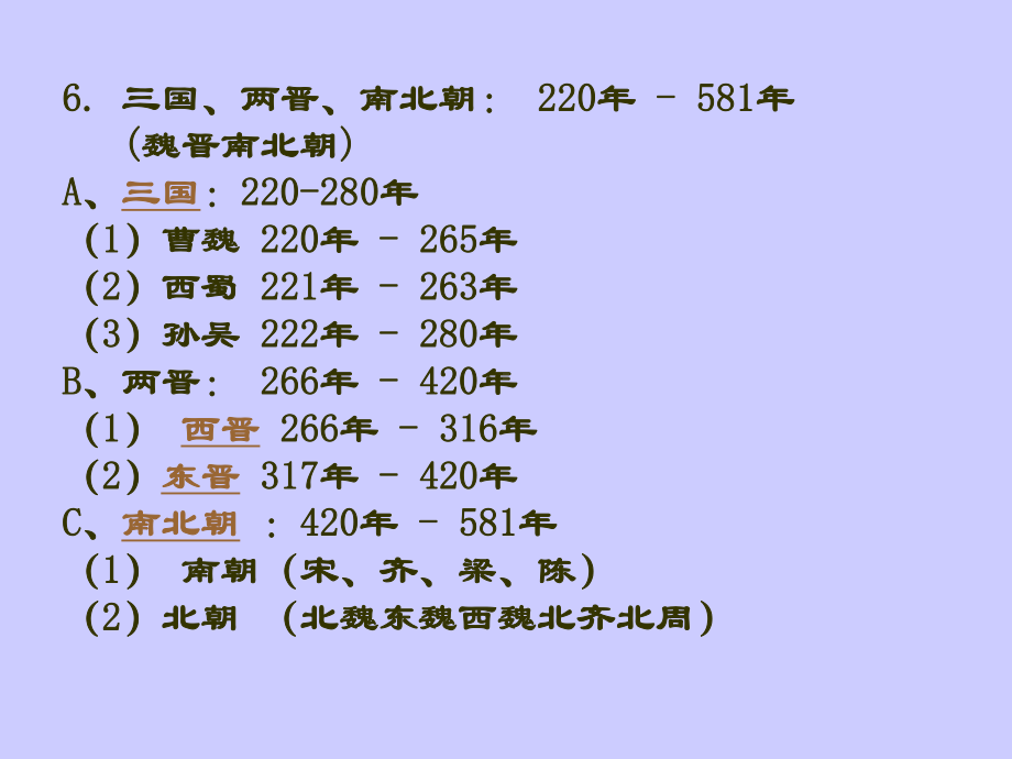 古代中国朝代顺序表-课件.pptx_第3页