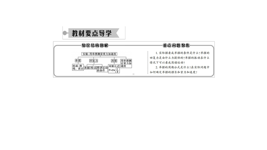 单摆-实验：用单摆测量重力加速度—人教版高中物理选择性必修第一册(共83张)课件.ppt_第3页