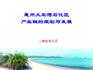 大亚湾石化区产业链0908课件.ppt