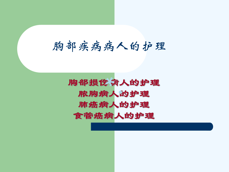 十二章胸部疾病病人的护理课件.ppt_第1页