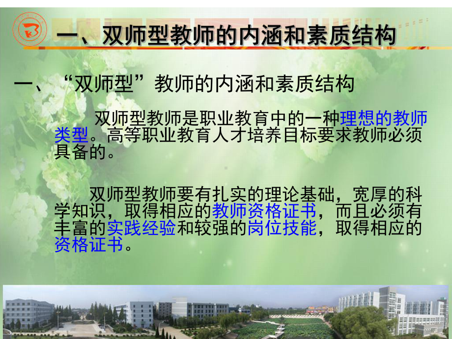 加强双师型教师队伍建设课件.ppt_第3页