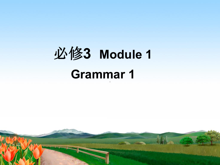 外研版高中英语必修三-Module-1-Europe-Grammar(共37张)课件.ppt--（课件中不含音视频）--（课件中不含音视频）_第1页