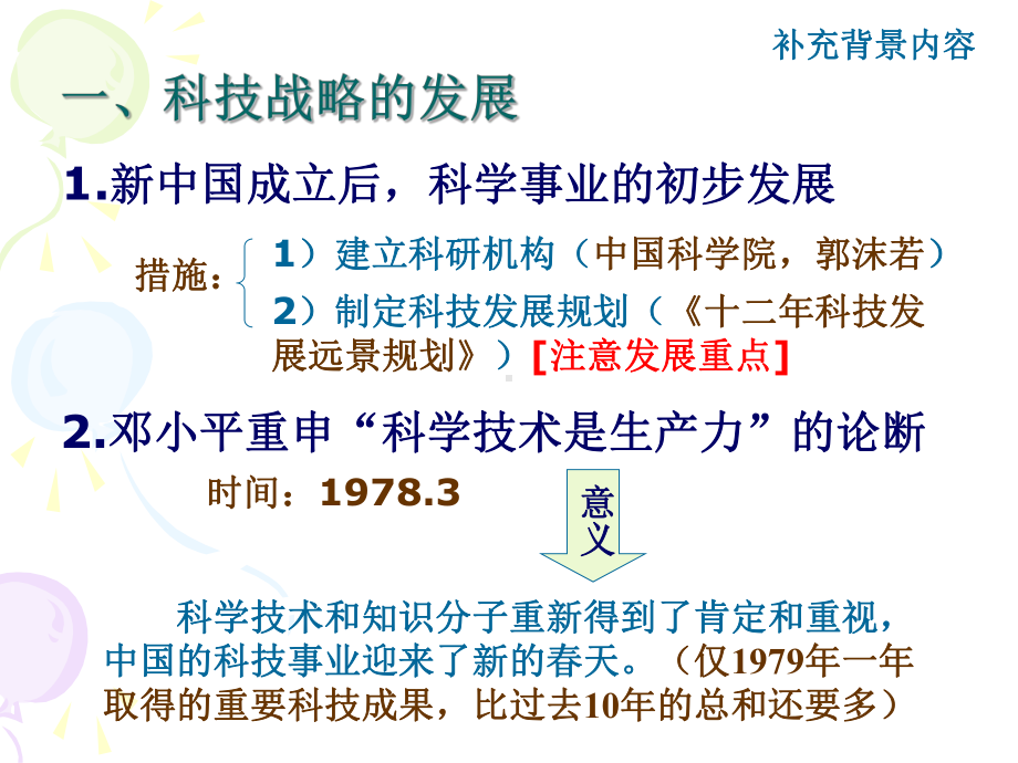 历史必修三课建国以来的重大科技成就课件.ppt_第3页