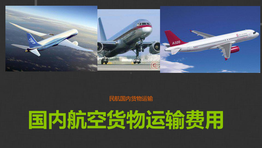 国内航空货物运输费用培训课件(-37张).ppt_第1页