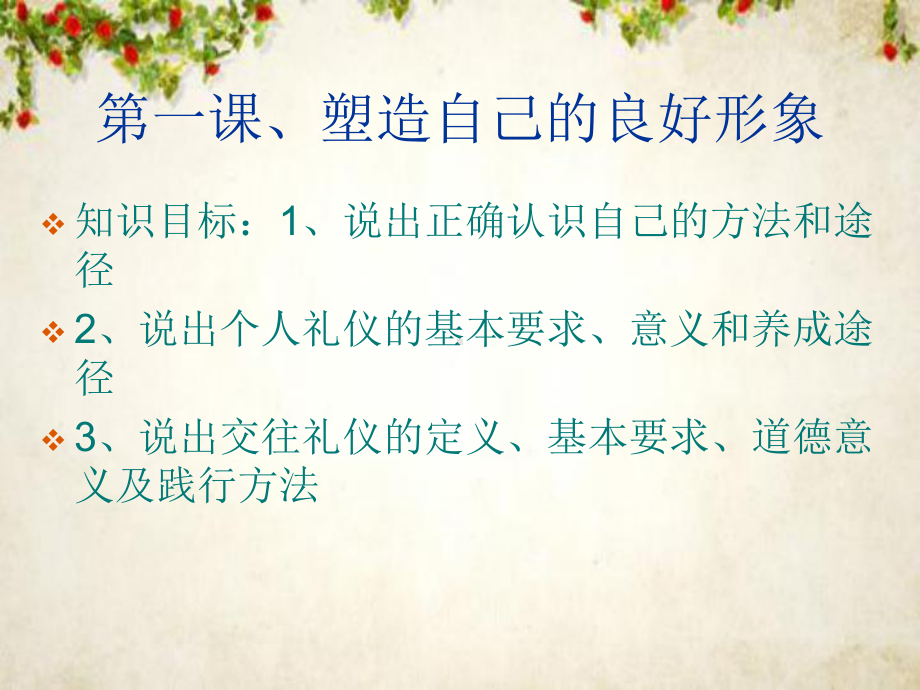 塑造自己的良好形象之提升自己的人格魅力(-64张)课件.ppt_第1页