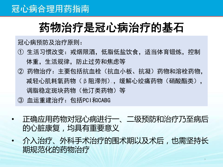 冠心病合理用药指南解读课件.pptx_第3页