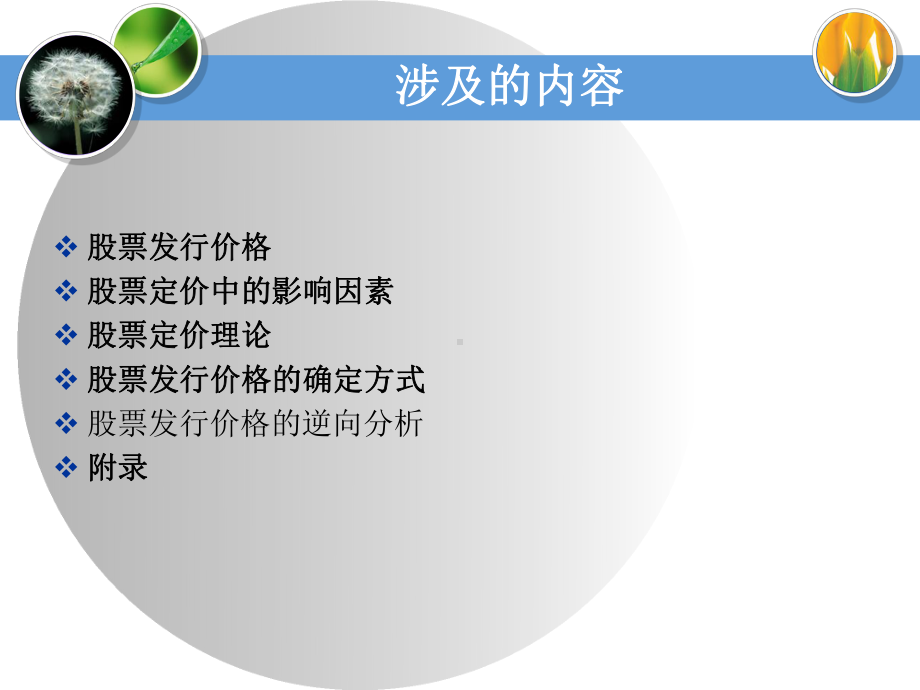 如何为上市公司股票定价教学课件.ppt_第2页