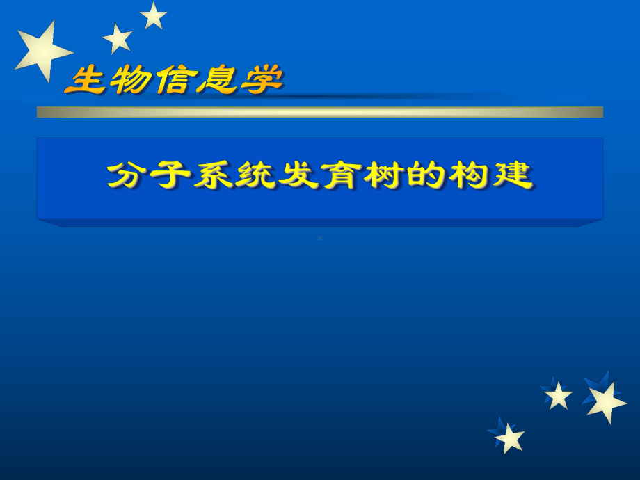 分子系统发育树的构建课件.ppt_第1页