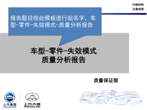 售后质量问题报告-课件.pptx