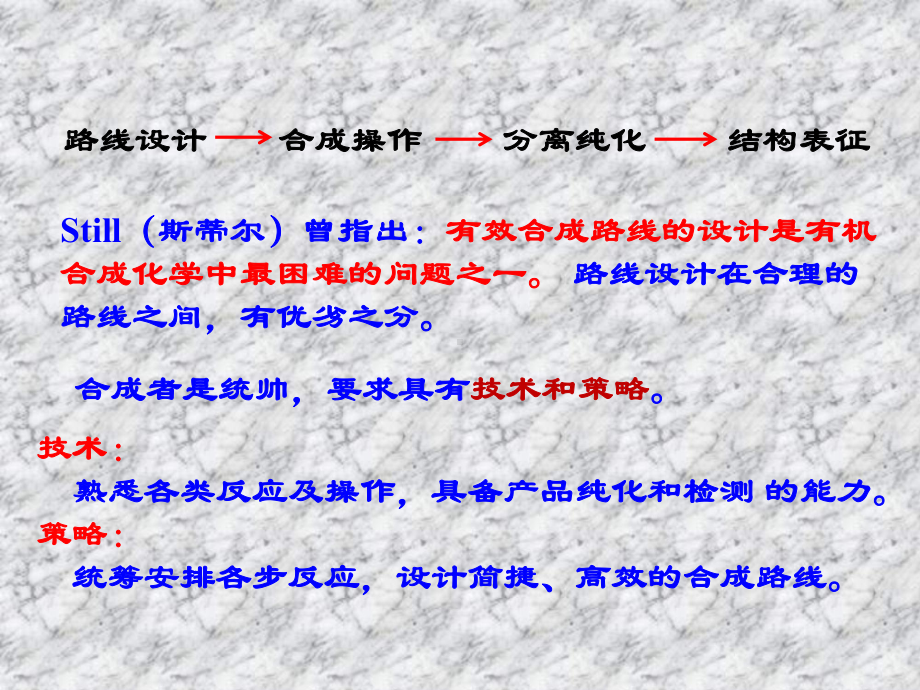 合成化学-第2章-合成路线设计与合成方法课件.ppt_第3页