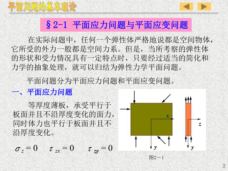 弹性力学-平面问题的基本理论课件.ppt_第3页