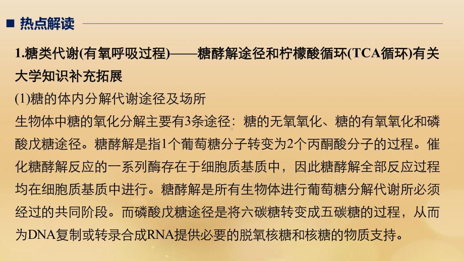 全国高考生物二轮复习专题十关注“科技社会生活”热点热点4中学与大学教材的衔接课件.pptx_第2页