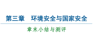 同步新教材人教版地理选择性必修3第3章章末小结与测评课件.ppt