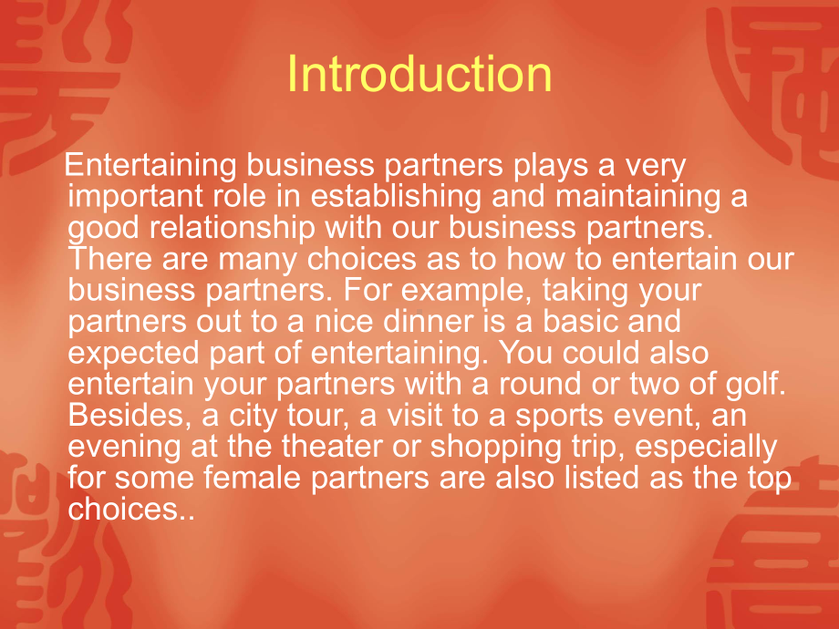 商务英语听说(第一册)Programme-2-Entertaining-Business-Partners[精]课件.ppt_第3页