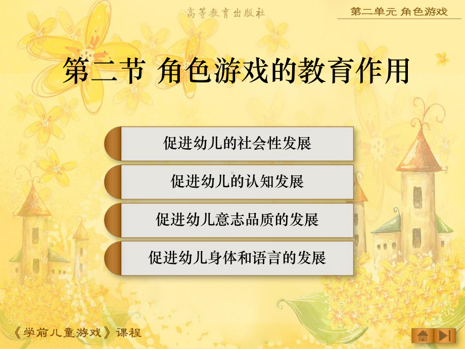 学前儿童游戏角色游戏的教育作用课件.ppt_第1页