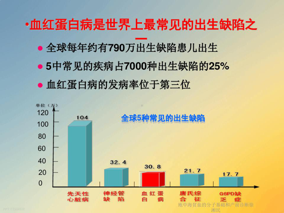 地中海贫血的分子基础和产前诊断课件.ppt_第3页