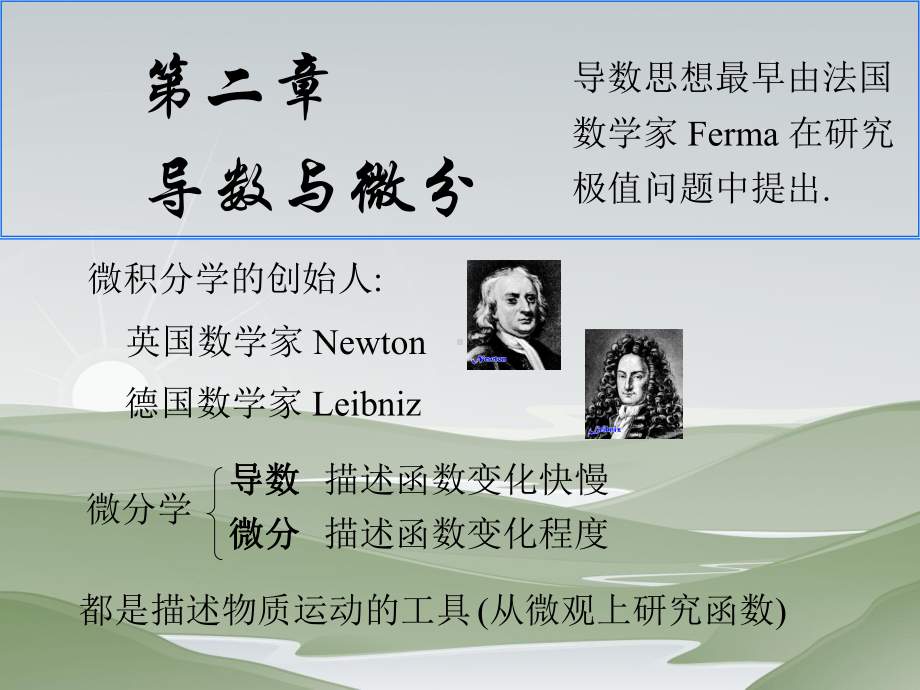 导数与微分的定义课件.ppt_第1页