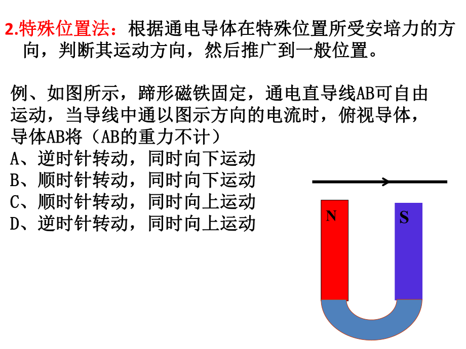 安培力的解题与应用课件.pptx_第3页