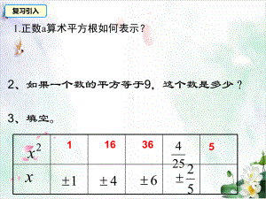 初中数学《平方根》北师大版1课件.ppt