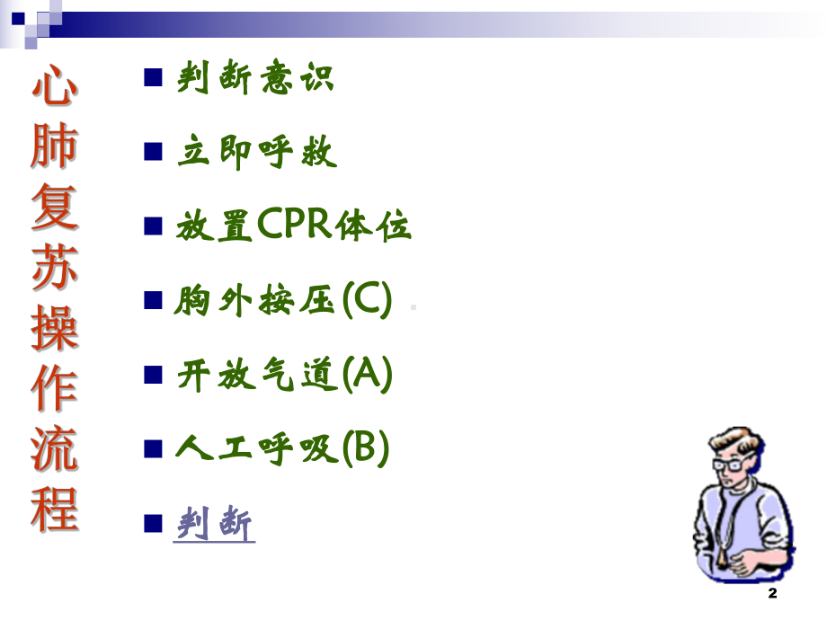 心肺复苏术操作流程-(课堂)课件.ppt_第2页