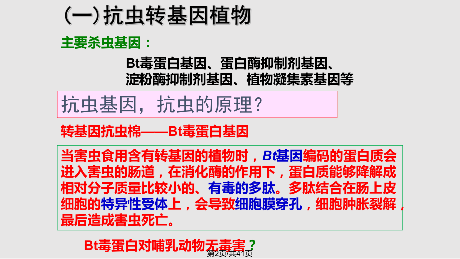 基因工程的应用新课件.pptx_第2页