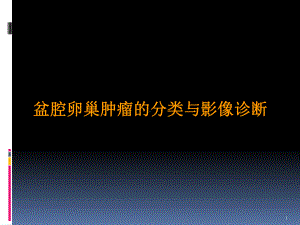 卵巢肿瘤的影像诊断(课堂)课件.ppt