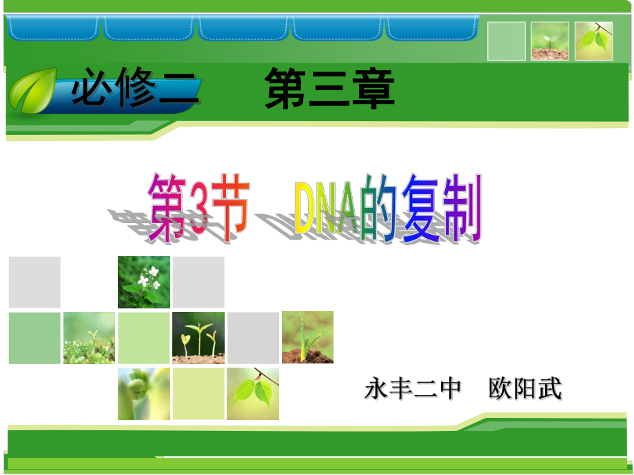 必修DNA的复制模板课件.ppt_第3页