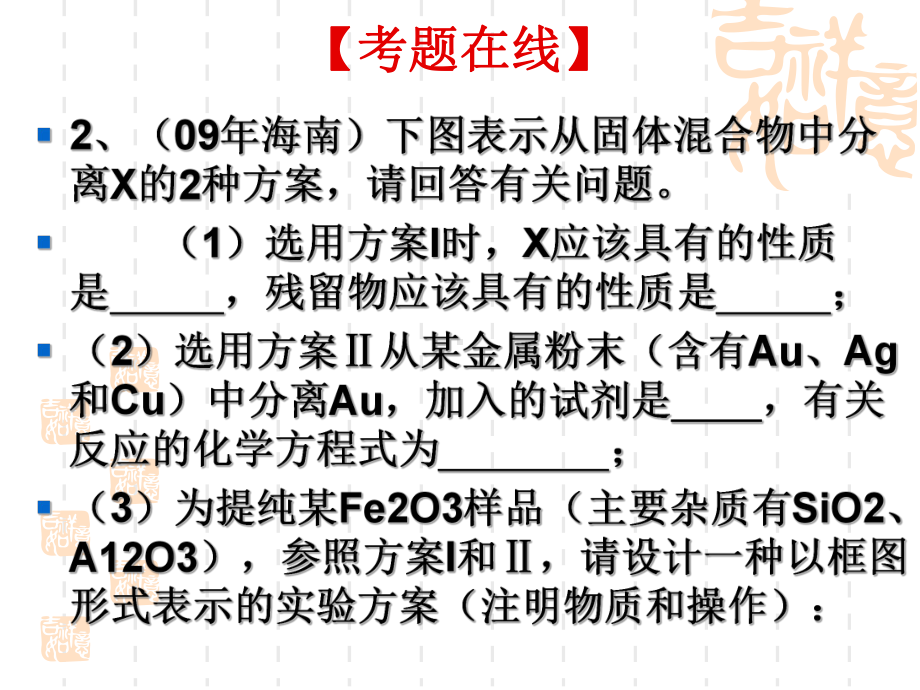 实验化学实验方案设计与评价专题复习课件.ppt_第2页