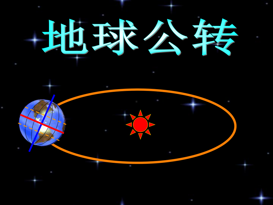 地球公转—小学课件.ppt_第1页