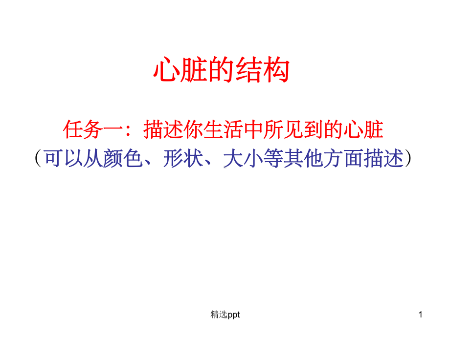 心脏的结构-心结构图课件.ppt_第1页