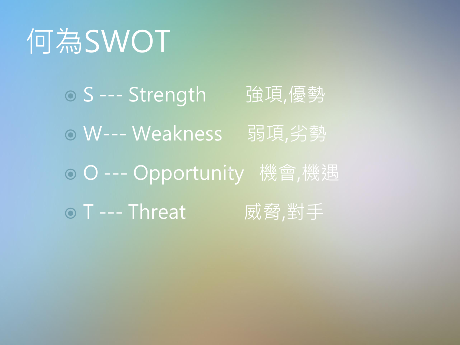 基业常兴培训SWOT分析与生涯规划课件.pptx_第2页