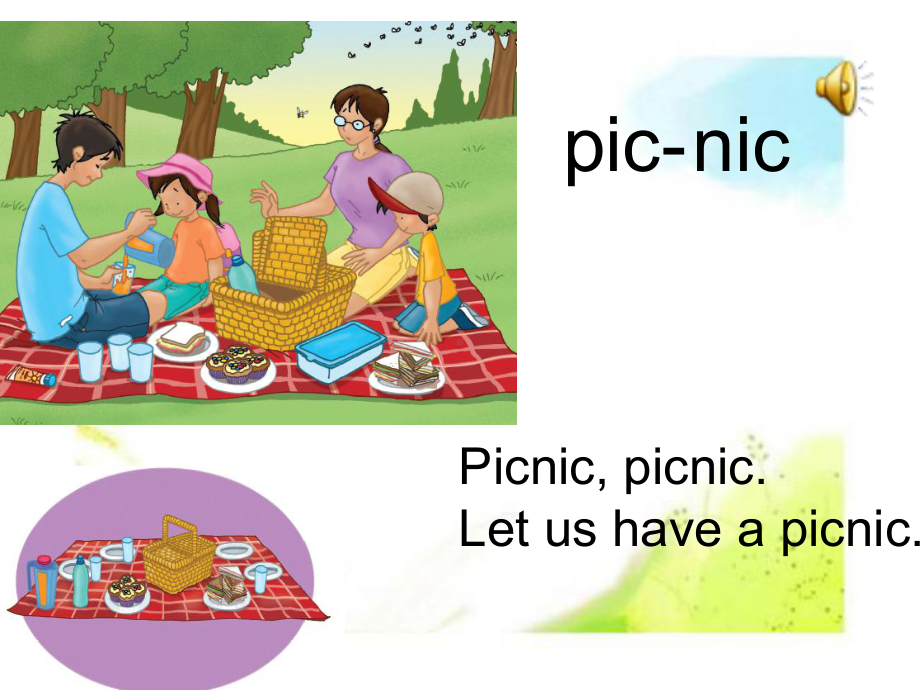 大猫英语分级阅读课件-预备级1-The-Picnic.ppt_第3页