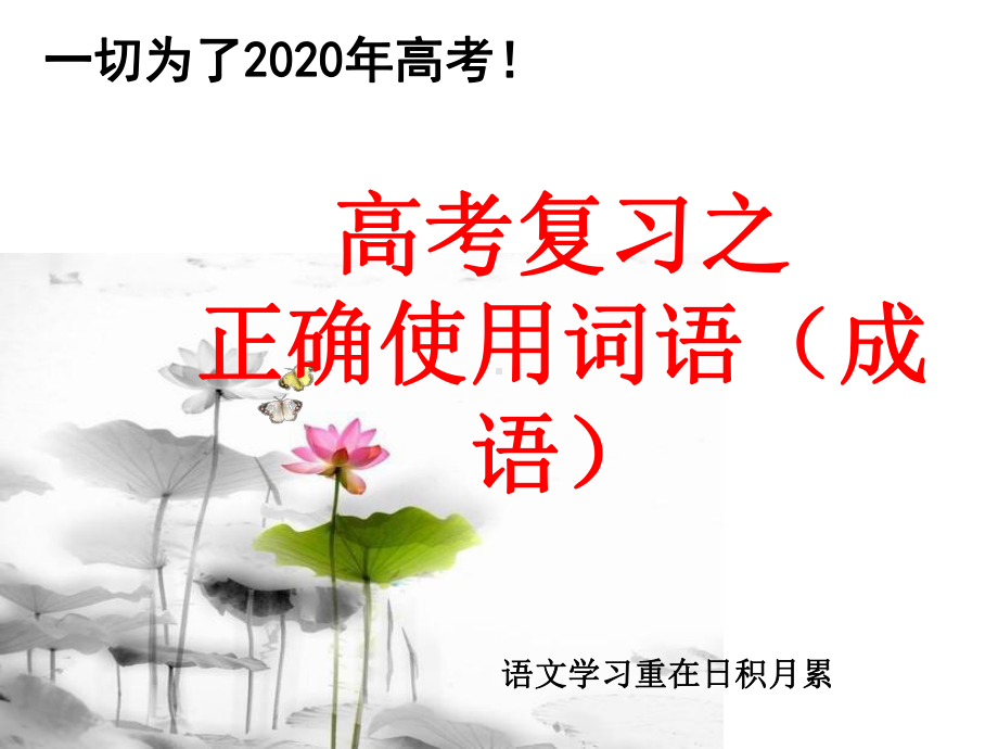 全国卷高考语文复习之正确使用词语课件.ppt_第1页