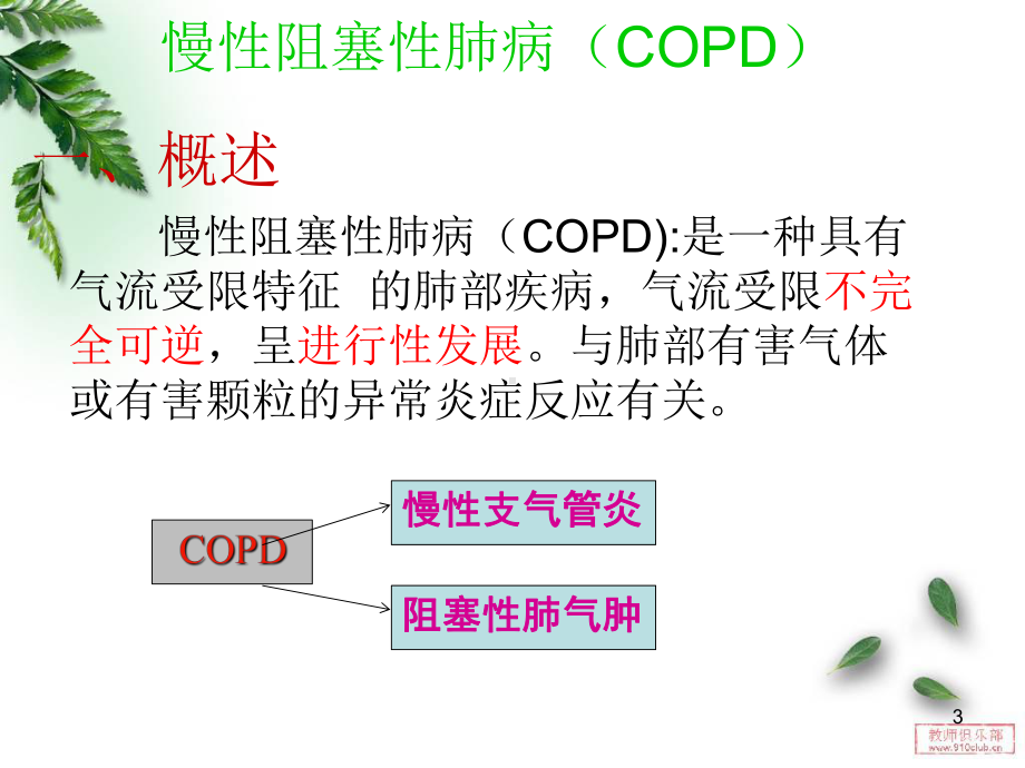 慢性组赛性肺疾病的护理课件.ppt_第3页