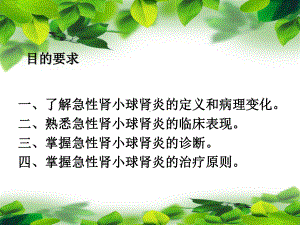 急性肾小球肾炎小讲课课件.ppt