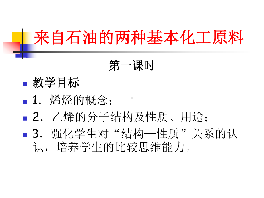 来自石油和煤的两种基本化工原料(第一课时)课件.ppt_第2页