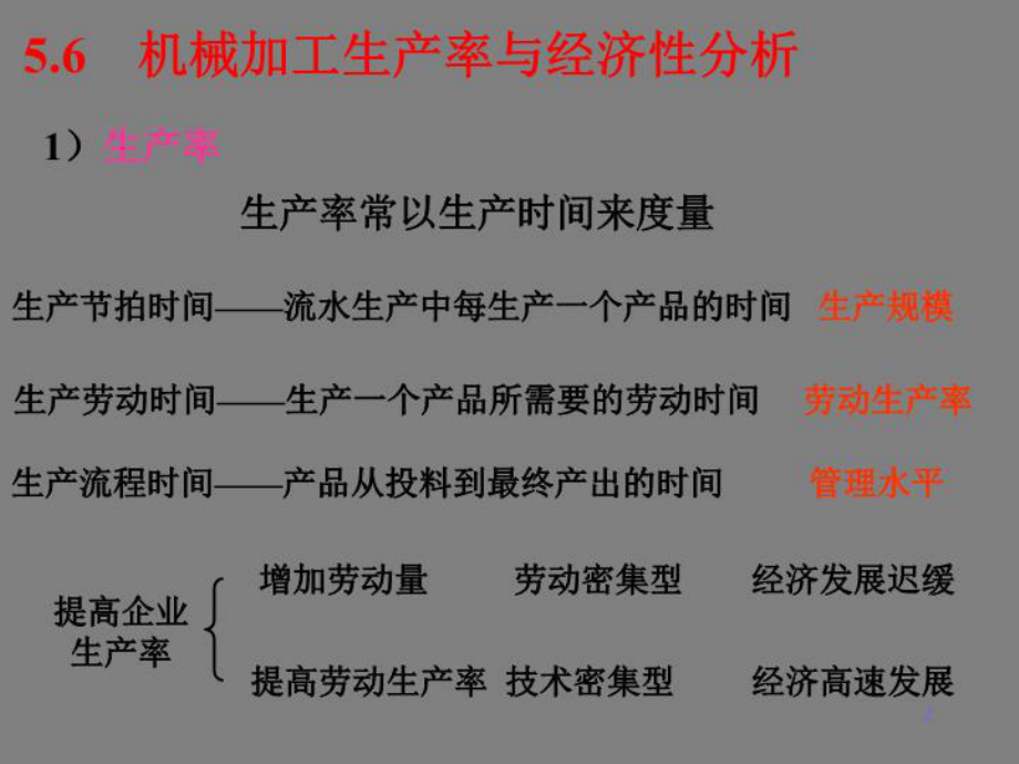 机械加工生产率与经济性分析课件.ppt_第2页