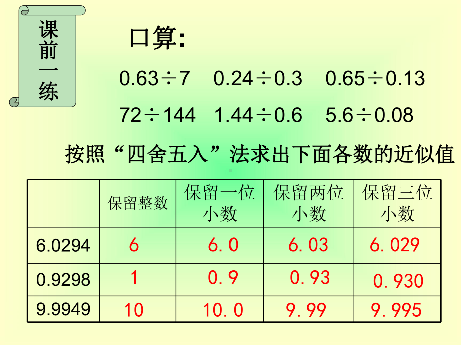 新人教版第九册-商的近似值-课件.ppt_第2页