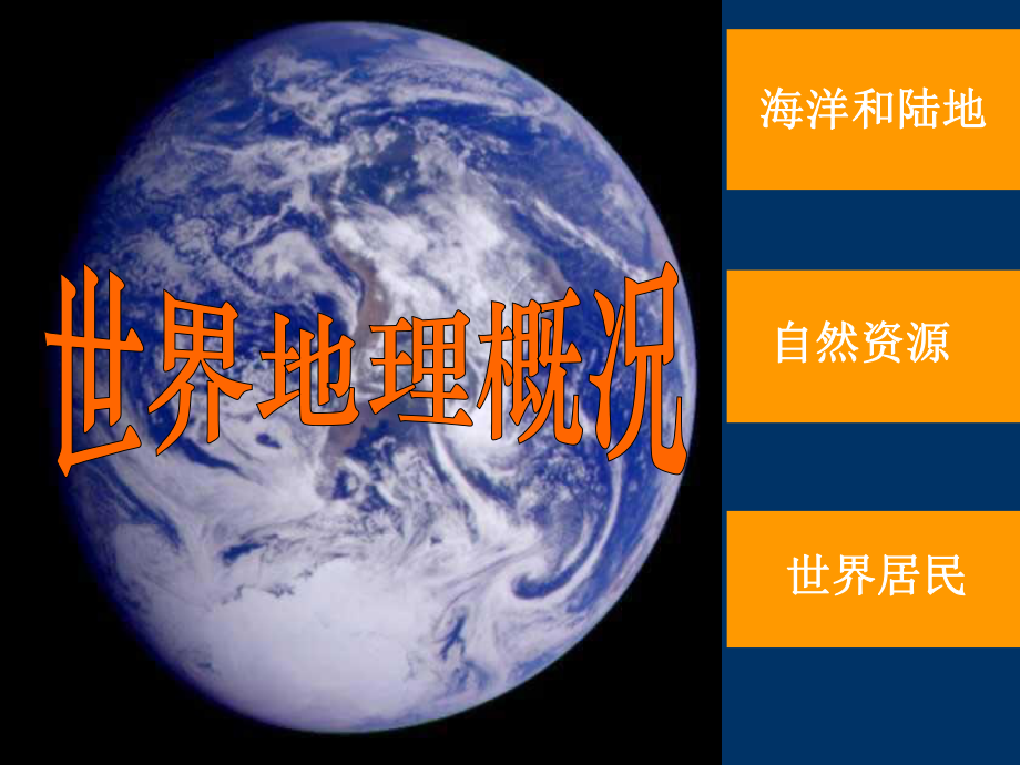 授课用-世界地理概况(高中)课件.ppt_第1页