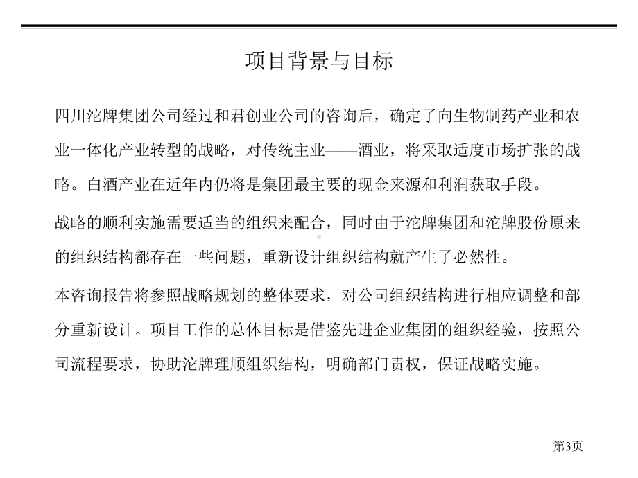 某公司组织结构设计与人力资源管理咨询方案(-50张)课件.ppt_第3页