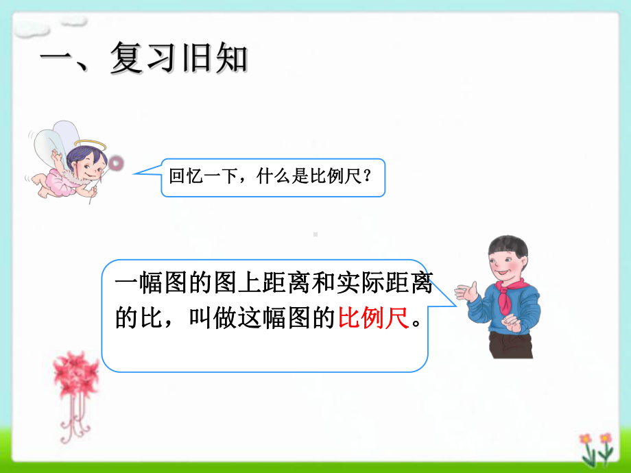 新人教版比例尺求实际距离课件.ppt_第1页